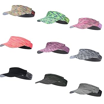 P.D.Creek Ultralight Sun Visor Hat Stretchy Non-Slip